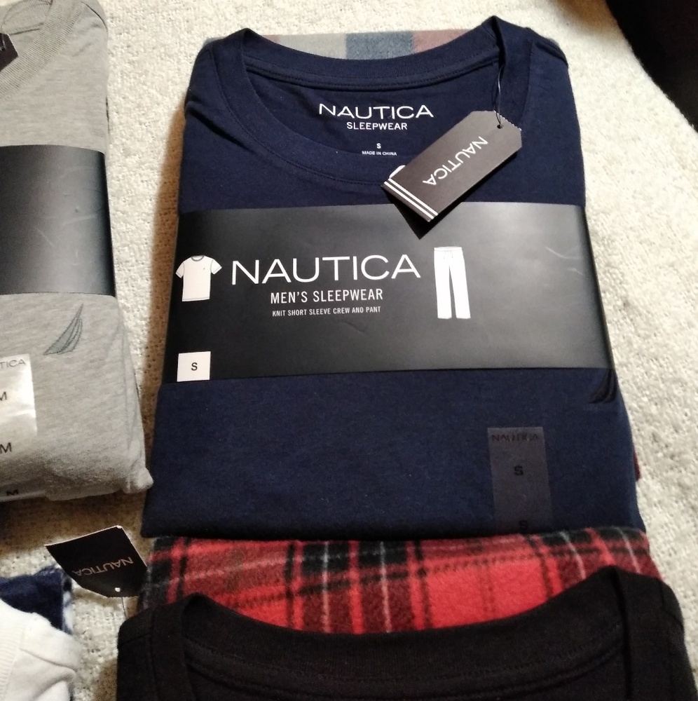 Nautica 2 Pc Sleepwear Sets - Picture 2 of 8